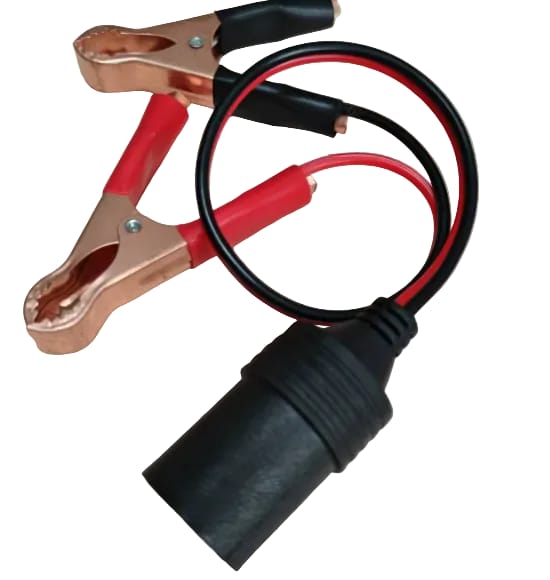 For Starlink car charger female to alligator clip adapter